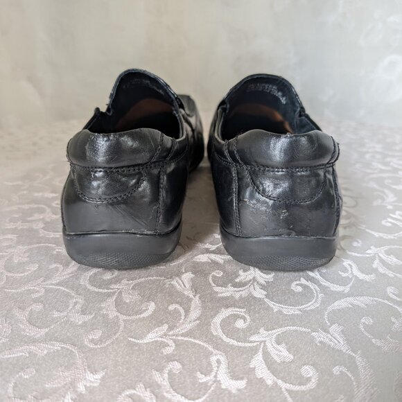 Mens STEVE MADDEN Black Leather Loafer Shoe. Size 13 - Picture 2 of 7